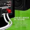GearIT Cable para altavoz calibre 16 100.0 pies color_6