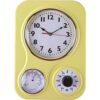 Lilys Home Reloj de pared retro para cocina con