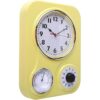 Lilys Home Reloj de pared retro para cocina con