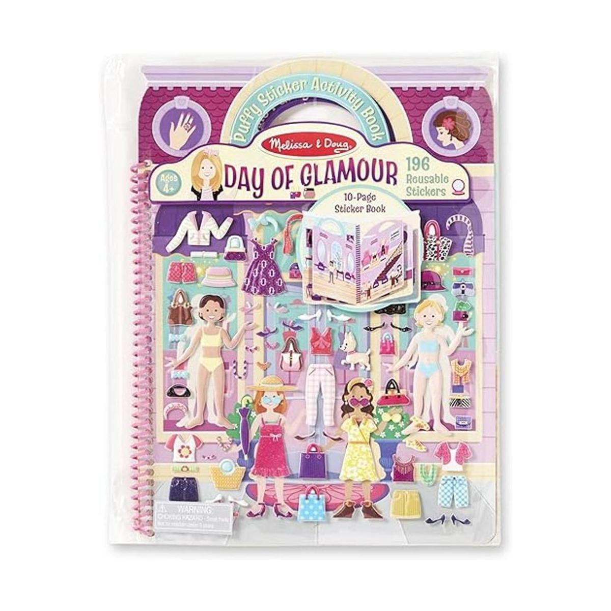 Melissa Doug Libro de actividades con pegatinas día de