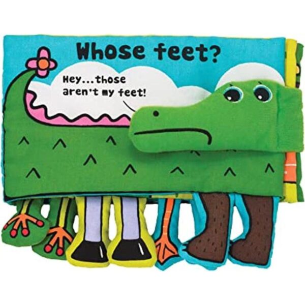 Melissa Doug Libro de actividades suaves Los pies de_1