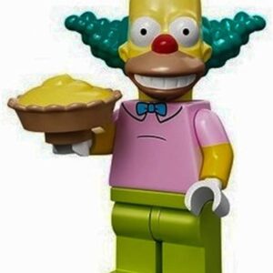 Minifiguras serie Los Simpsons personaje Krusty el payaso_1