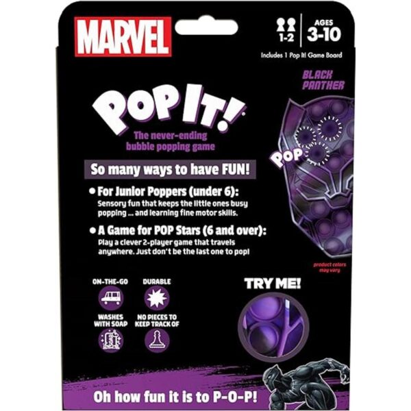Buffalo Games Marvel Pop It Black Panther_3