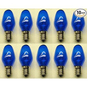CEC Industries 7C7TB130V azul 130 V 7 W base E12_1