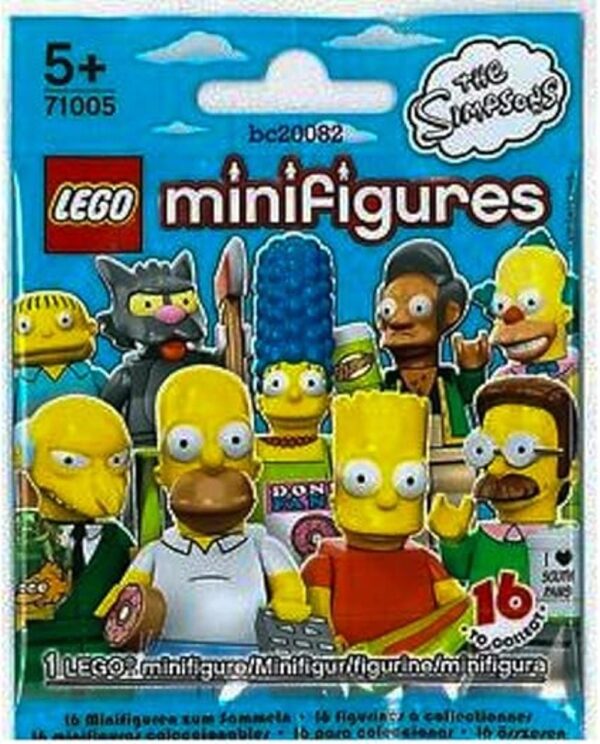 Minifiguras serie Los Simpsons personaje Krusty el payaso_3
