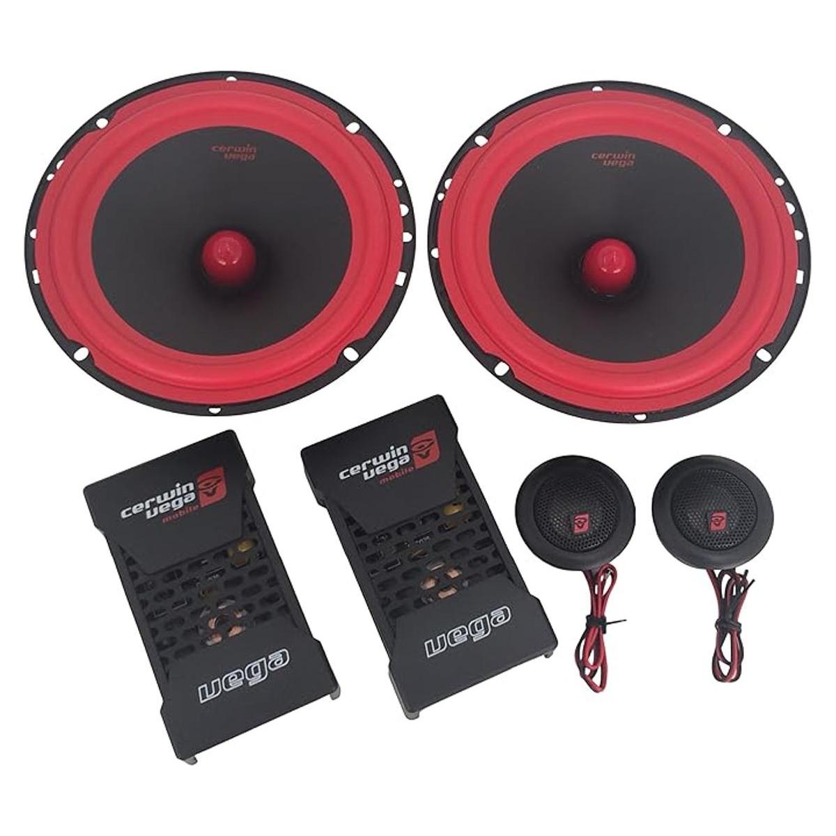 CERWIN VEGA Altavoz de 2 vías con control de potencia RMS