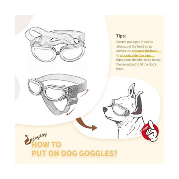Enjoying Gafas de sol para perros pequeños gafas de sol_6