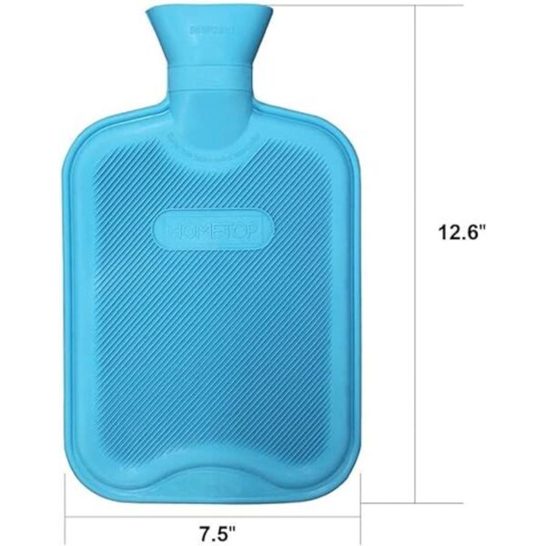 Botella de agua caliente de goma Hometop Premium Classic_3
