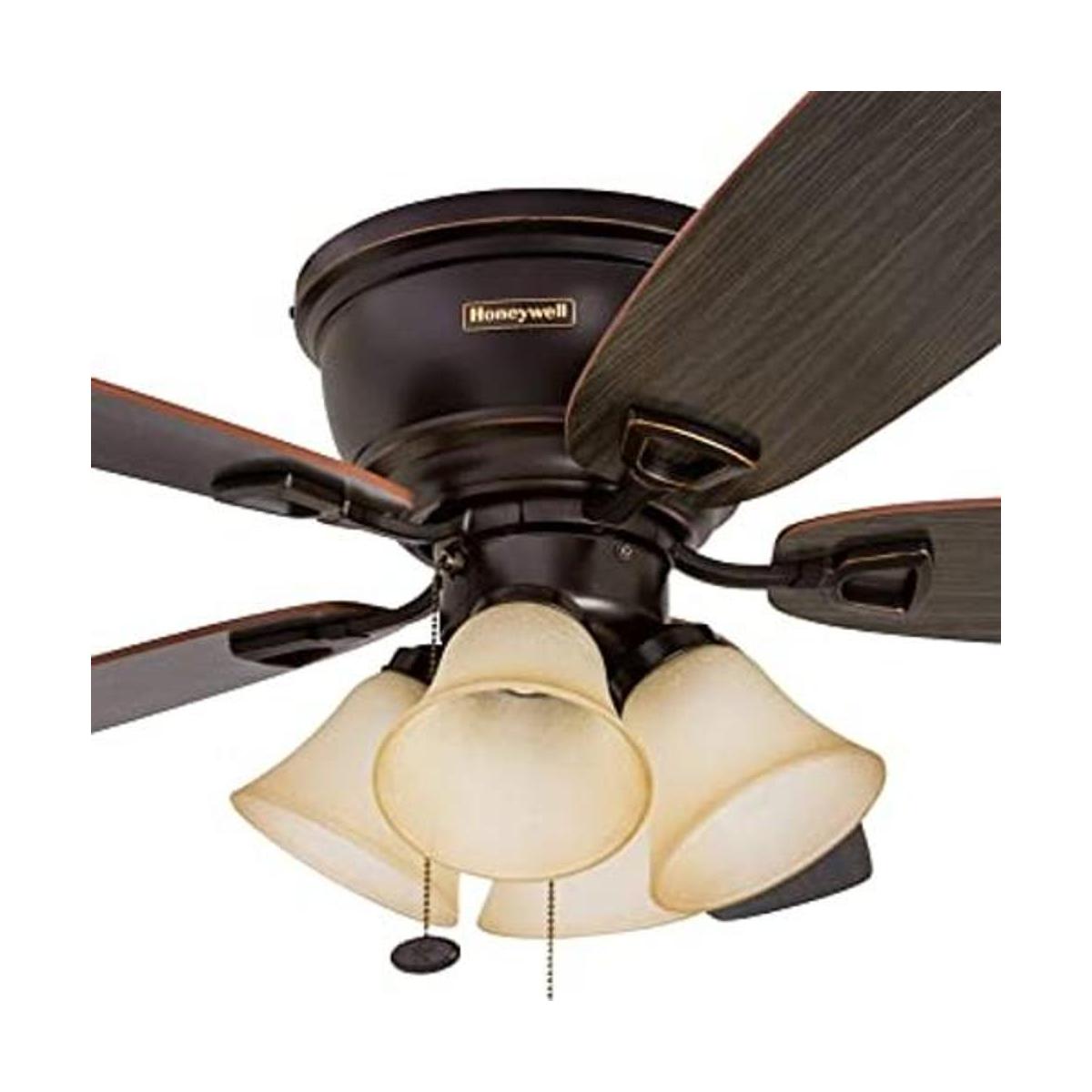 Honeywell Glen Alden Ventilador de techo de 52 pulgadas