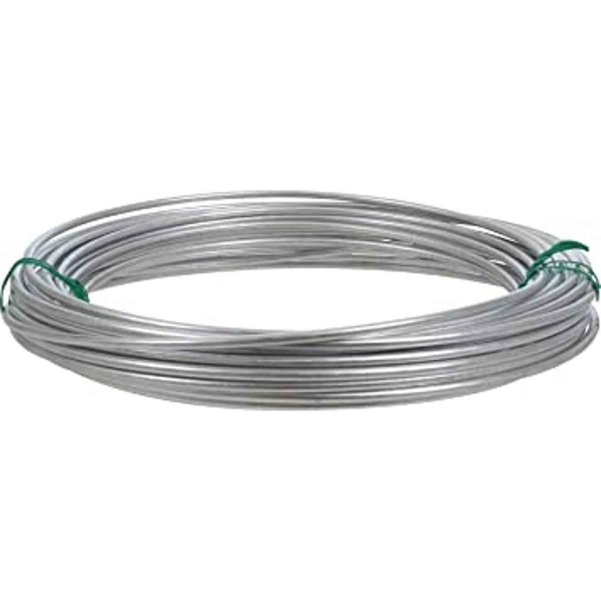 OOK 534800 Alambre sólido galvanizado 950 plata
