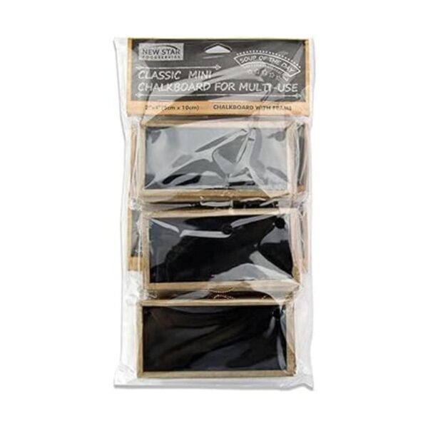 New Star Foodservice 28393 pizarras de 2 pulgadas por 4_6