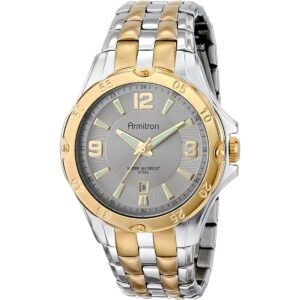 Armitron de los hombres 204963svtt Ratchet Bisel TwoTone_1