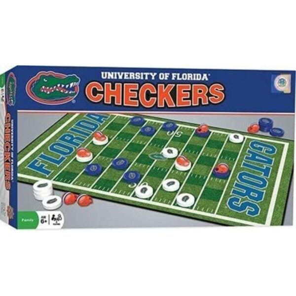 MasterPieces NCAA Florida Gators Juego de mesa de damas_1