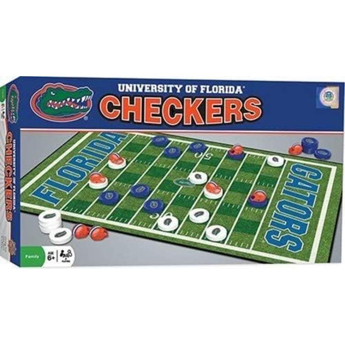 MasterPieces NCAA Florida Gators Juego de mesa de damas