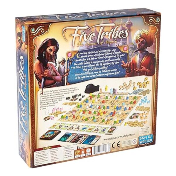 Juego de mesa Five Tribes versión en inglés_2