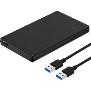 SABRENT Caja de disco duro externo de aluminio USB 3.0 a_1