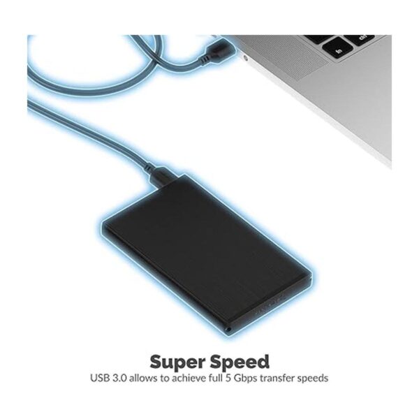 SABRENT Caja de disco duro externo de aluminio USB 3.0 a_5