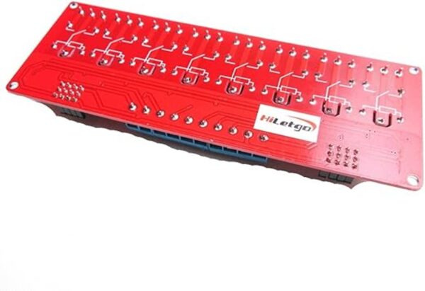 HiLetgo Módulo de relé de 8 canales de 12 V con módulo de_2