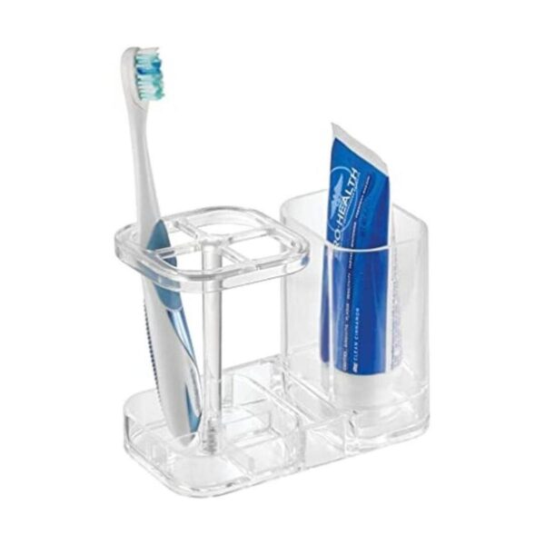 InterDesign Med Soporte para cepillo de dientes dividido_1