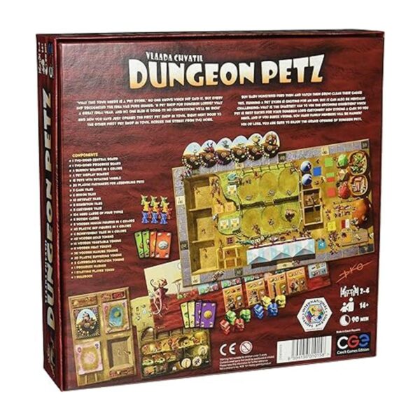 Dungeon Petz Juego de mesa versión en inglés_4