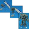 LITKO Bases en miniatura transparentes de 0.059 in_3