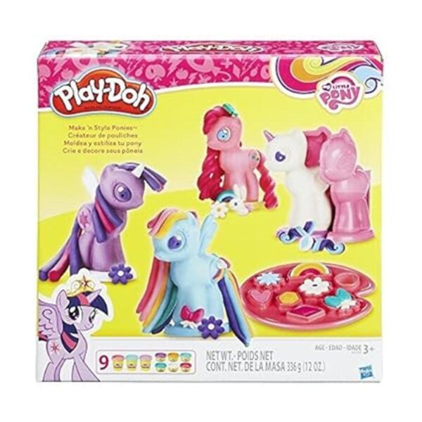 PlayDoh My Little Pony Make n Style Ponies exclusivo de_3