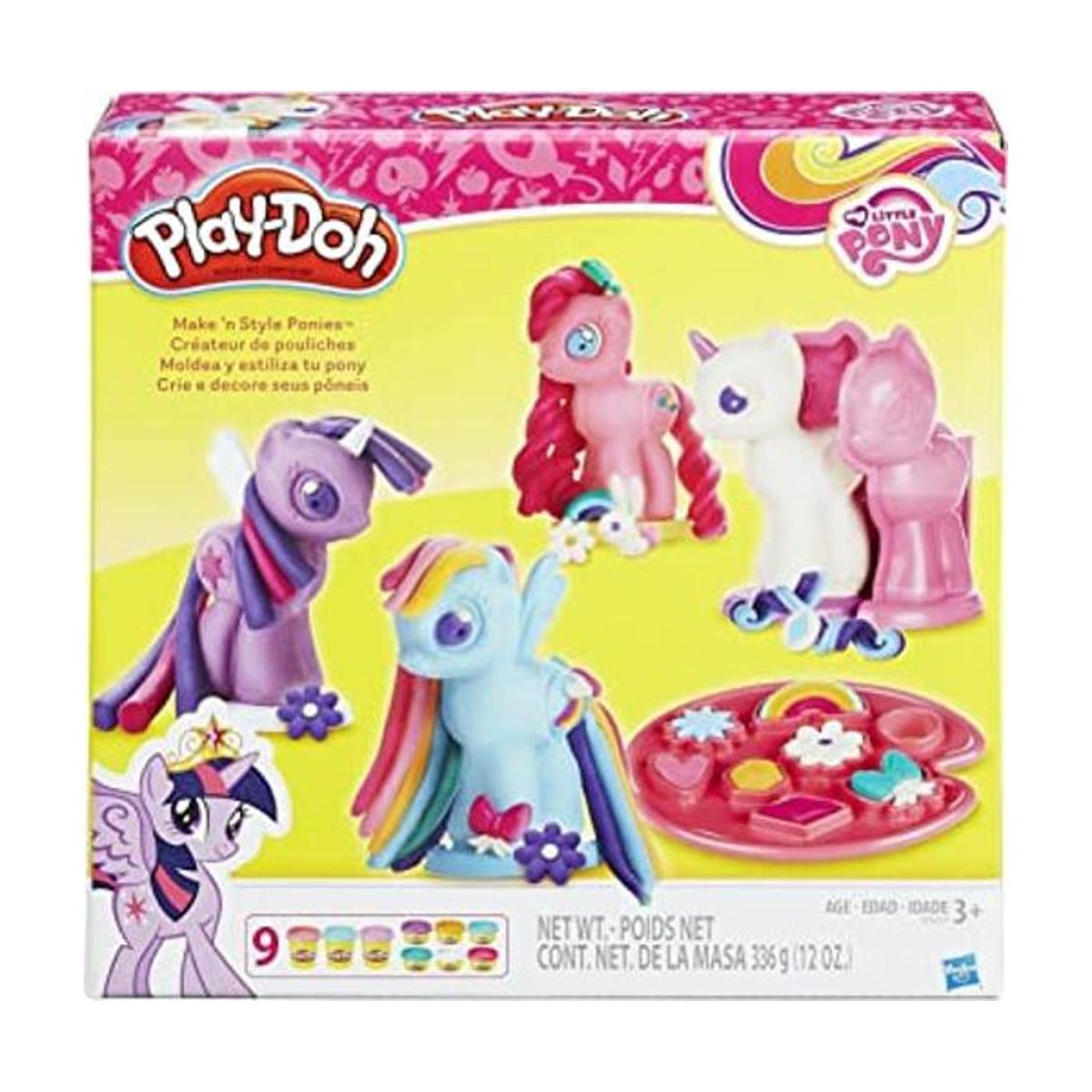 PlayDoh My Little Pony Make n Style Ponies exclusivo de