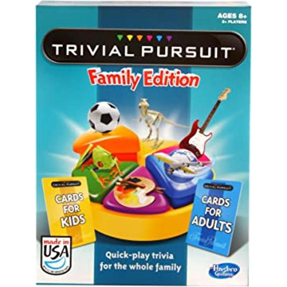 Juego Trivial Pursuit edición familiar
