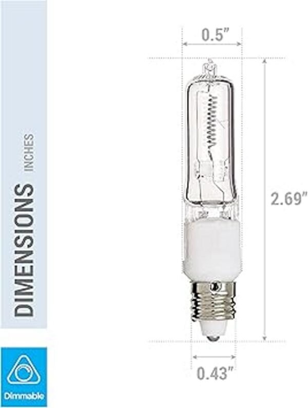 Q100CLMC Focos de luz intensa de 120 V Minibase de_3