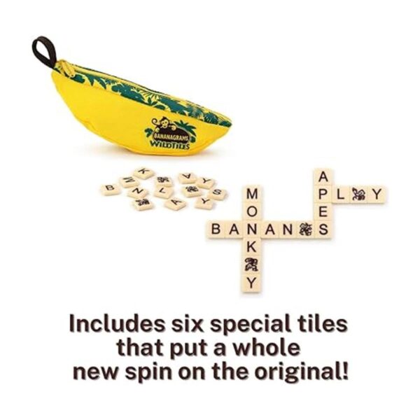 Juego de mesa Bananagrams Wild Tiles_3