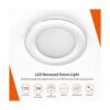Dream Lighting luz LED empotrada para techo de 3.5 vatios_3