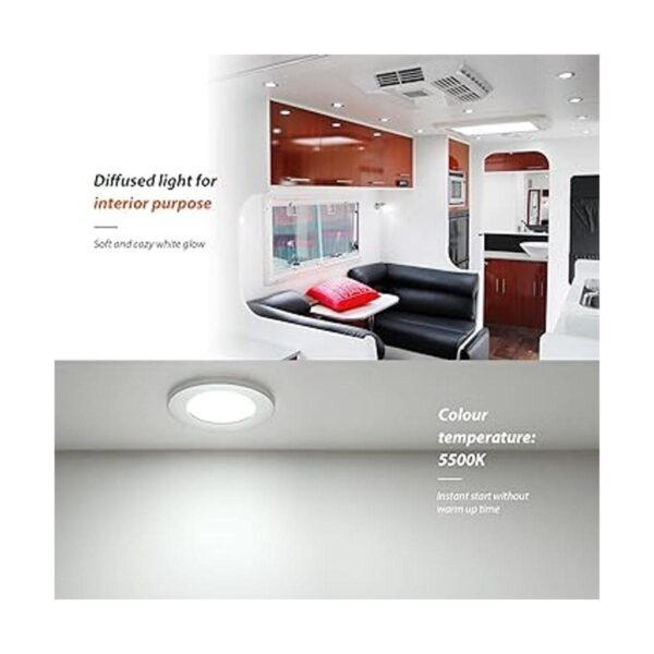 Dream Lighting luz LED empotrada para techo de 3.5 vatios_2