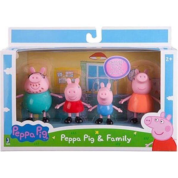 Peppa Pig Paquete familiar de 4 figuras_2