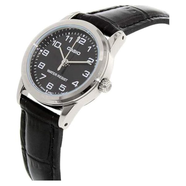 Reloj de cuarzo japonés con correa de piel de_2