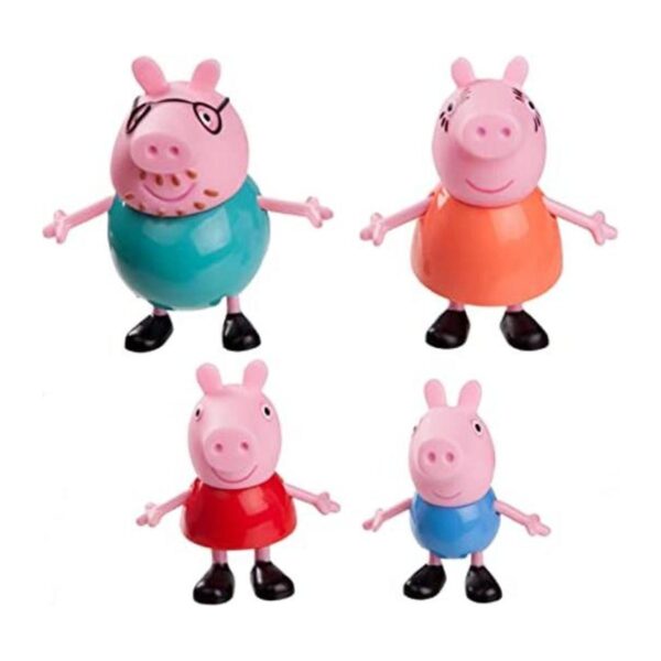 Peppa Pig Paquete familiar de 4 figuras_1