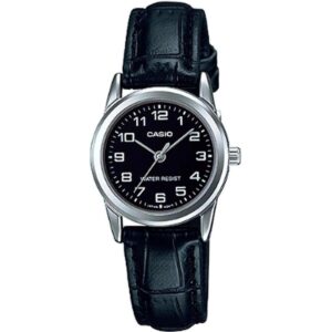 Reloj de cuarzo japonés con correa de piel de_1
