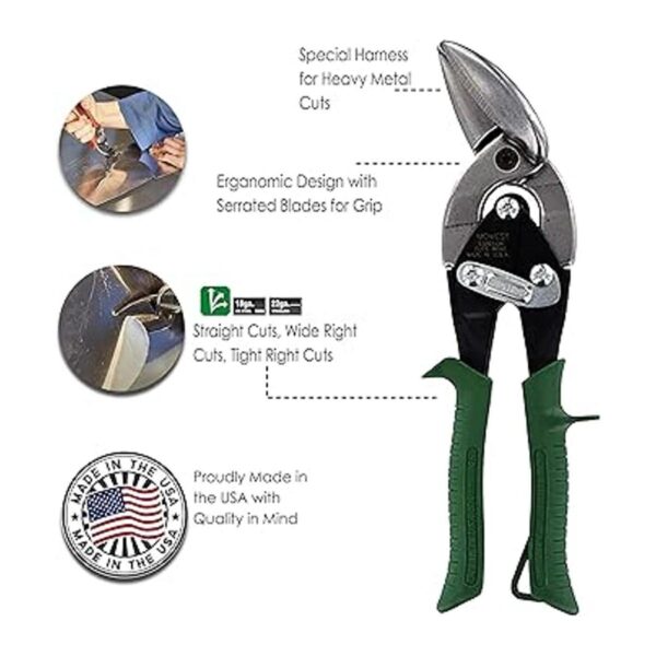 Cortadora de aviación Midwest Tool and Cutlery Tijeras de_2