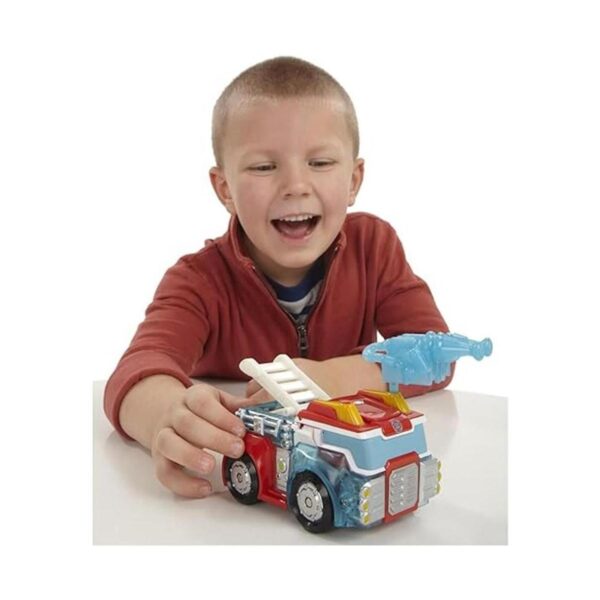 Figura de robot bombero Energize Heatwave Playskool_5