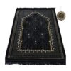 Amplia Turco Prayer Alfombra Plush Velvet janamaz_1
