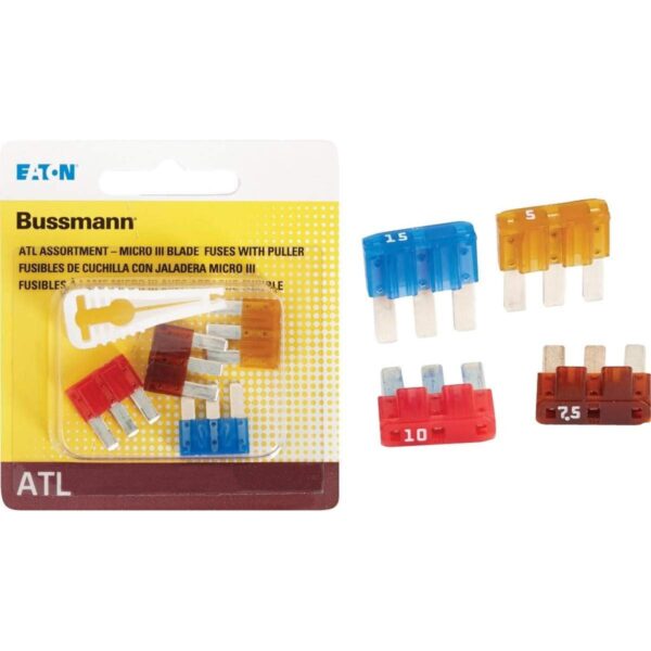 Bussmann BPATLA4RPP Micro III Asst. con tirador 4 por_1