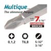 Picquic 88562 Carded Combo Pack with Sixpac Plus Multique