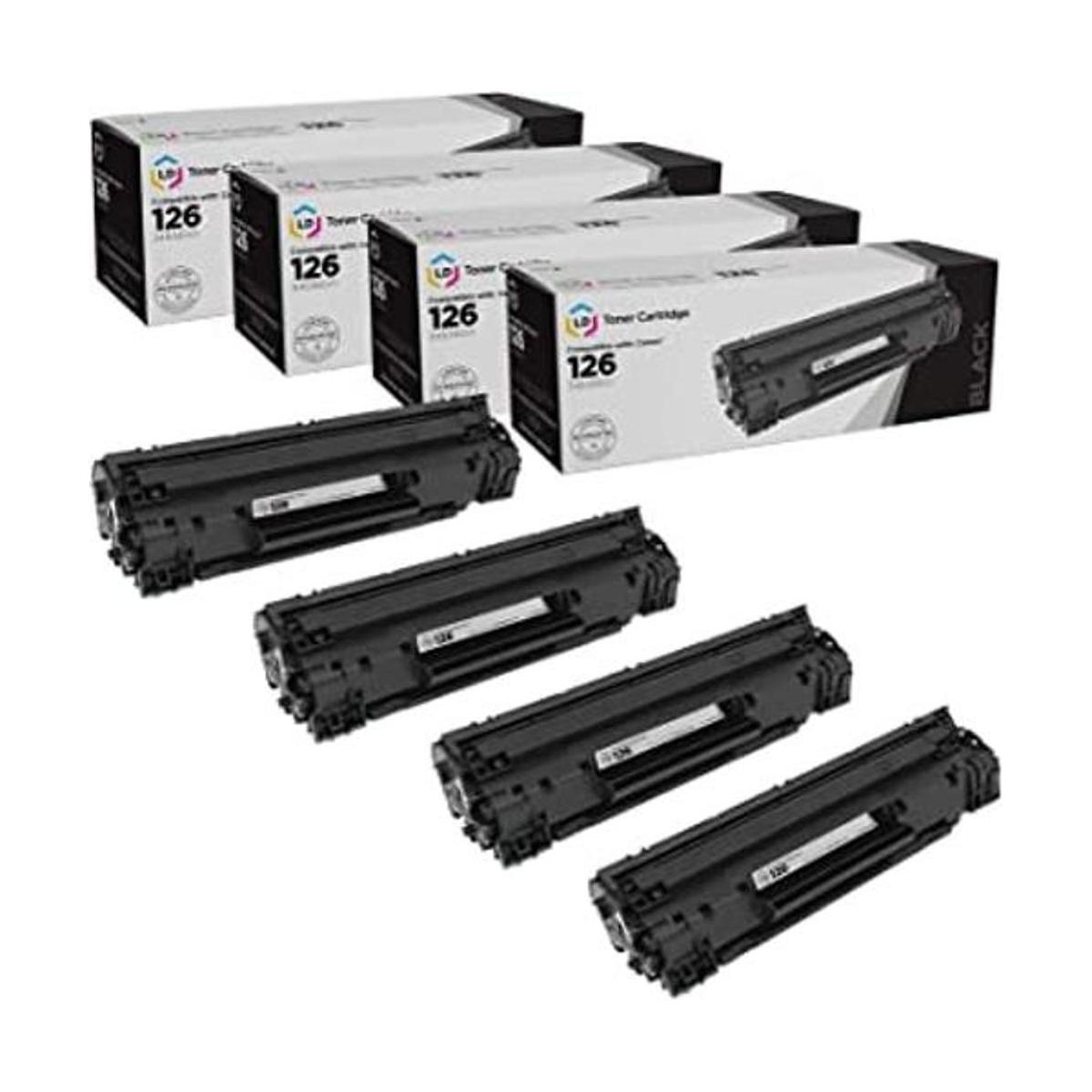 LD Products Cartucho de tóner compatible para Canon 126