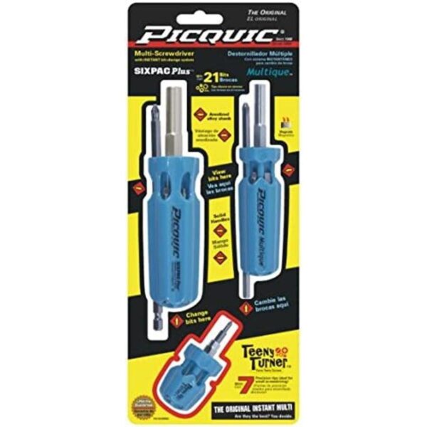Picquic 88562 Carded Combo Pack with Sixpac Plus Multique