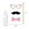 Little Cowgirl Western Photo Booth Props Kit 20 Count_5
