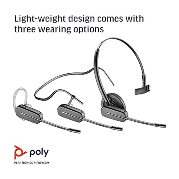 Plantronics Auriculares inalámbricos DECT CS540 Poly_4