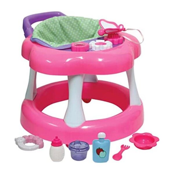 JC Toys Cuna mecedora y accesorios para muñeca perfectos_1