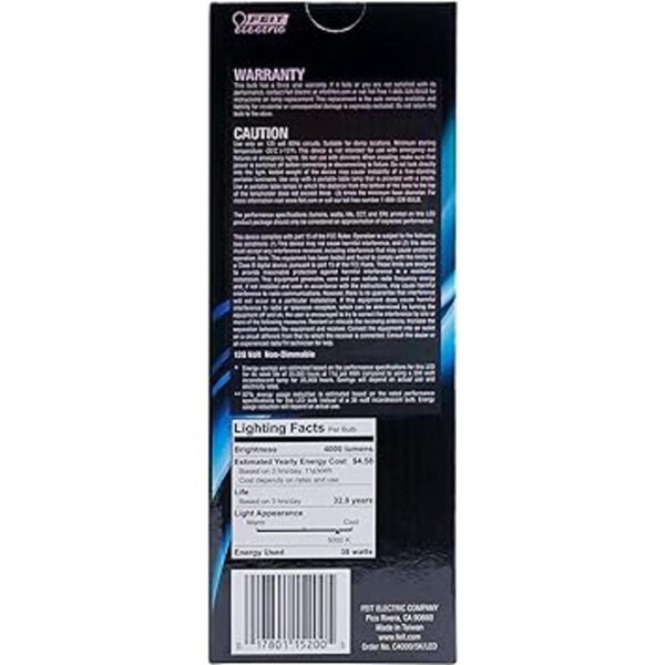 Luz led Feit 73995 de repuesto de 300 W y 5000 K de