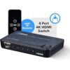 Interruptor HDMI 4K de 4 puertos por OREI 4K 60Hz 444_3