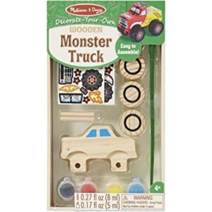 Melissa Doug Created by Me Monster Truck Wooden Craft Kit_1