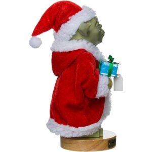 Kurt Adler Yoda in Santa Cascanueces 9 pulgadas_3